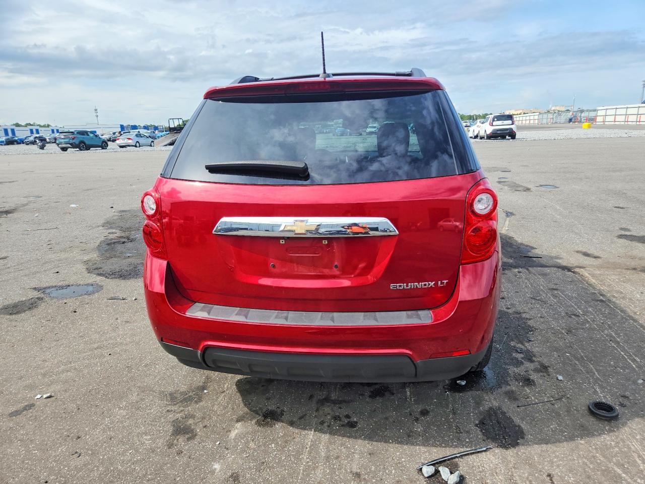2015 Chevrolet Equinox Lt Red vin: 2GNALCEK6F6136292