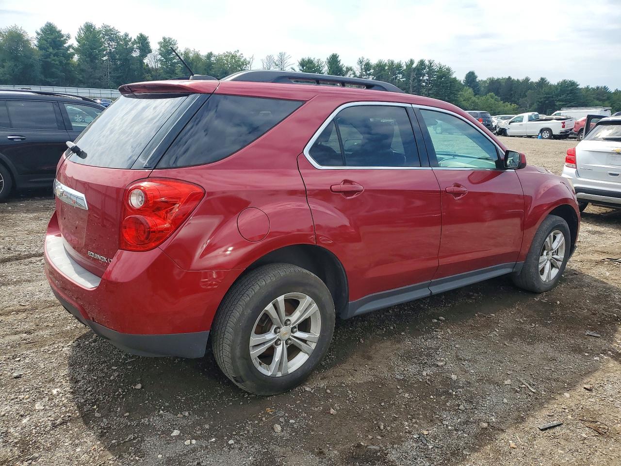 2015 Chevrolet Equinox Lt Red vin: 2GNALCEK6F6147289