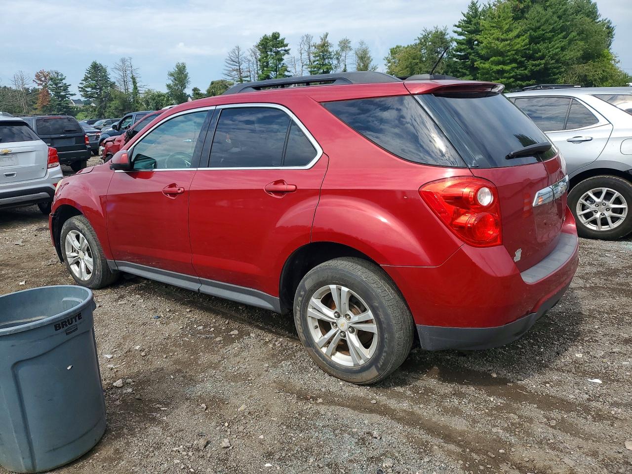 2015 Chevrolet Equinox Lt Red vin: 2GNALCEK6F6147289