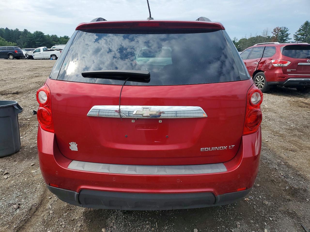 2015 Chevrolet Equinox Lt Red vin: 2GNALCEK6F6147289