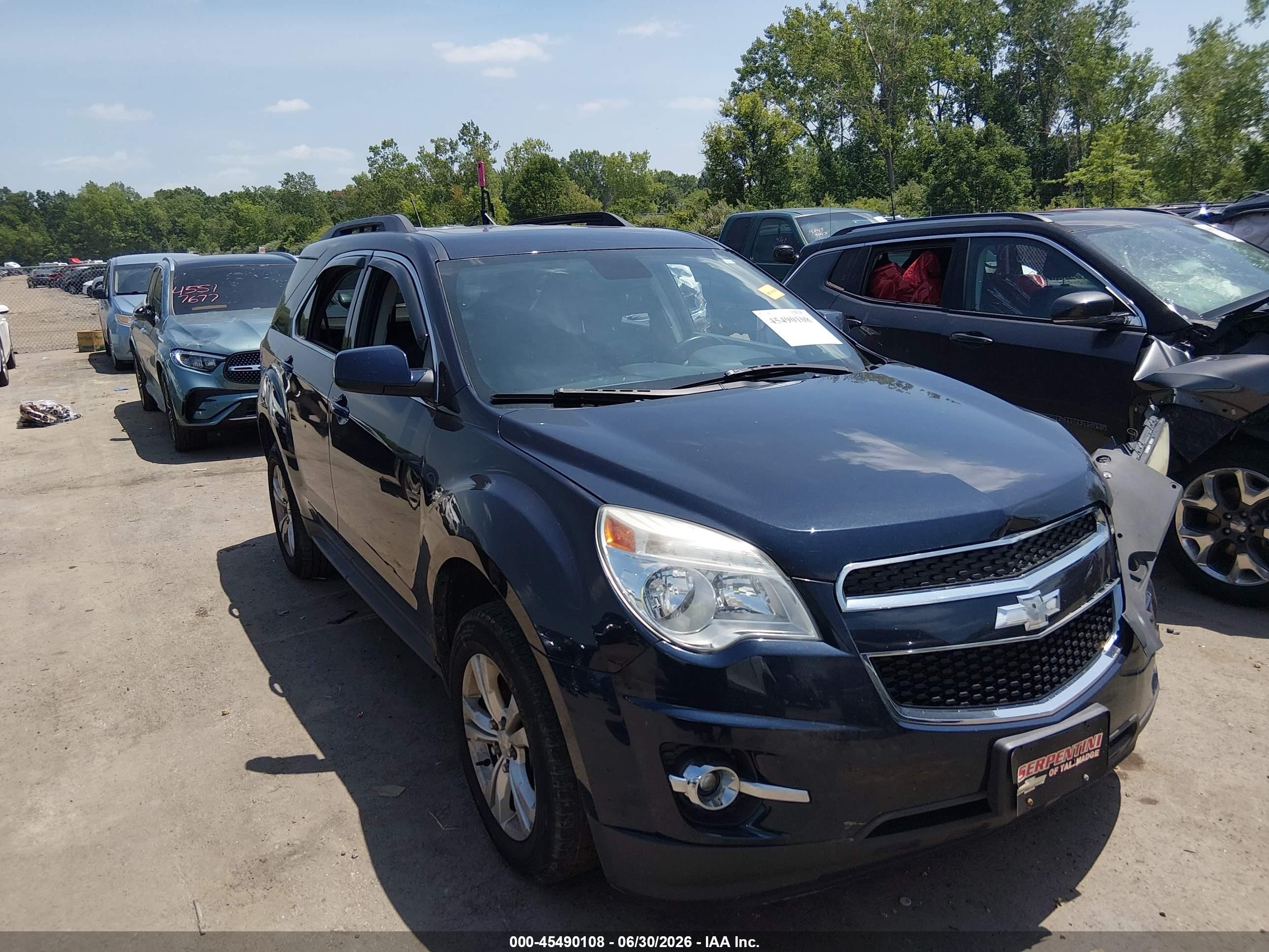 2015 Chevrolet Equinox Lt Navy vin: 2GNALCEK6F6203439