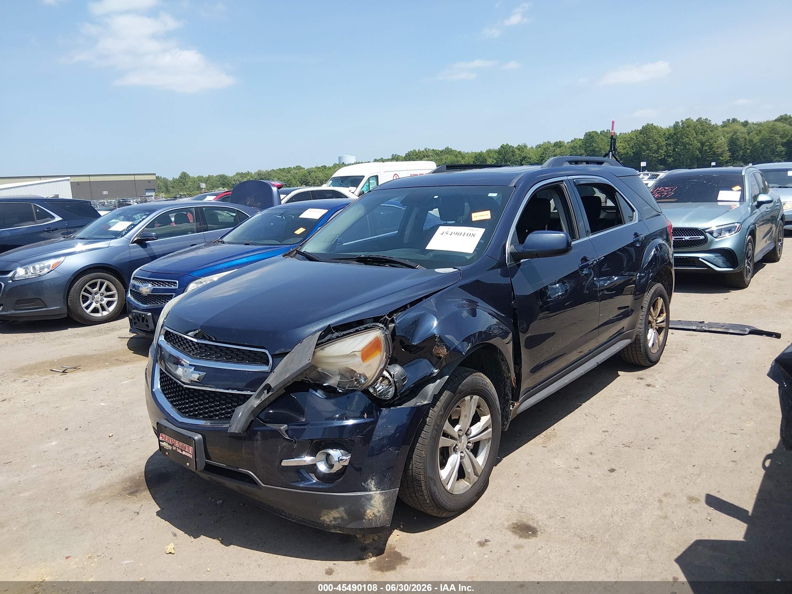 2015 Chevrolet Equinox Lt Navy vin: 2GNALCEK6F6203439