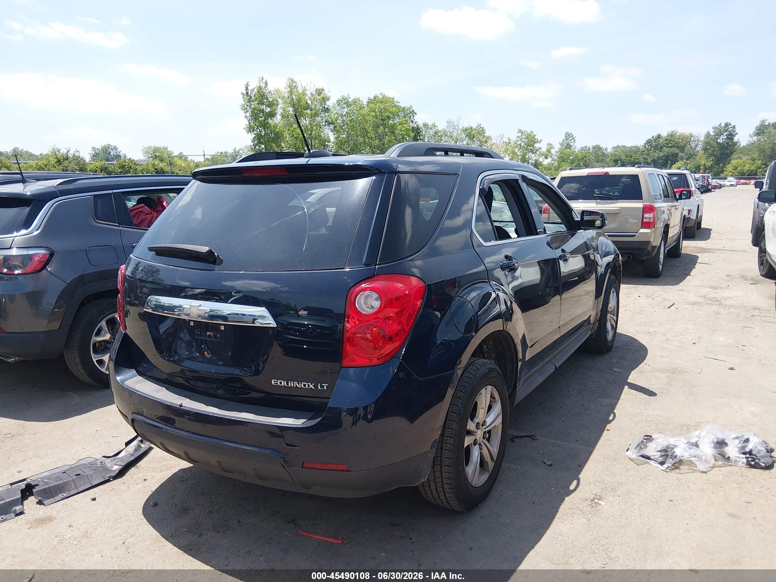 2015 Chevrolet Equinox Lt Navy vin: 2GNALCEK6F6203439