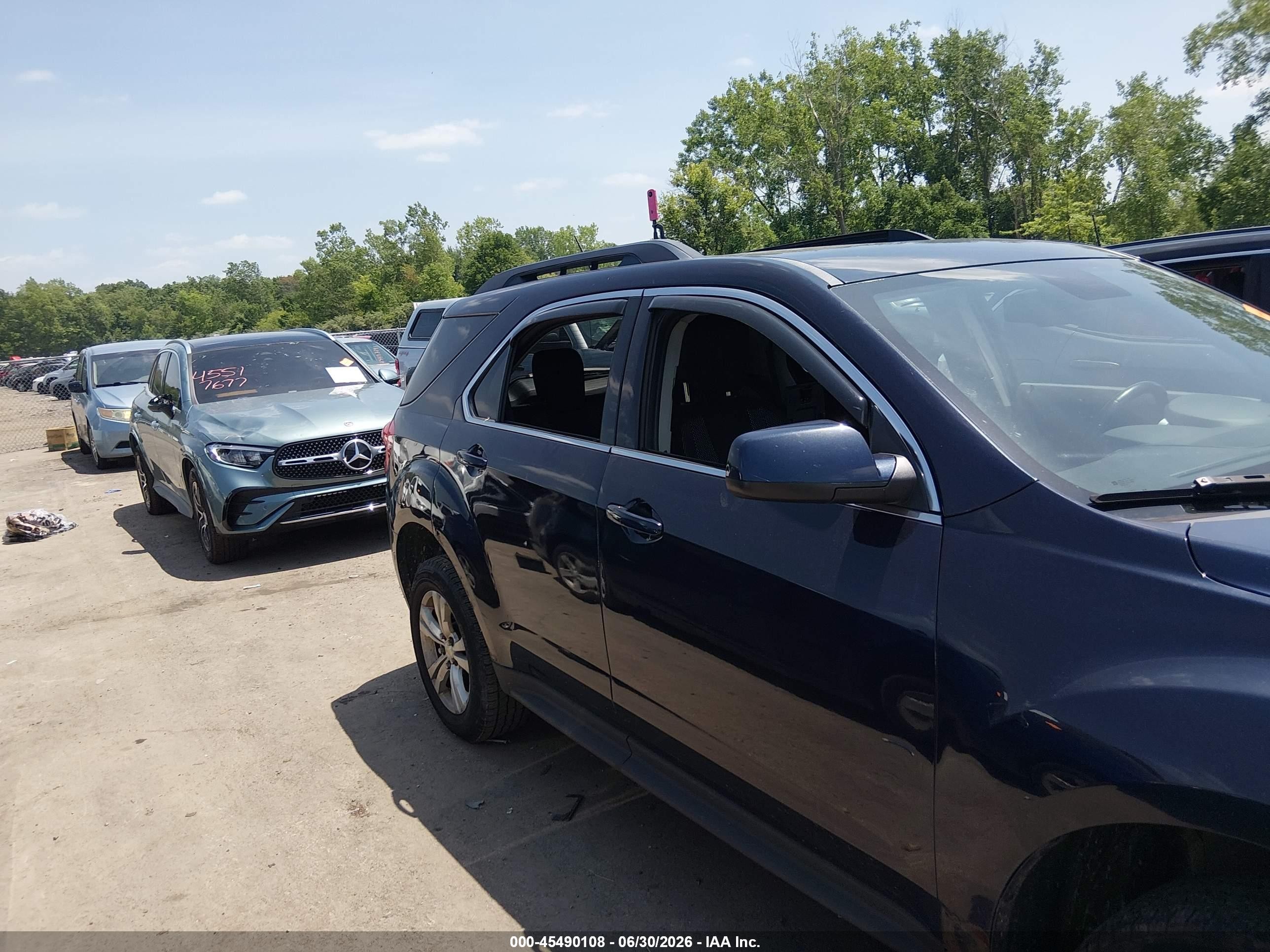 2015 Chevrolet Equinox Lt Navy vin: 2GNALCEK6F6203439