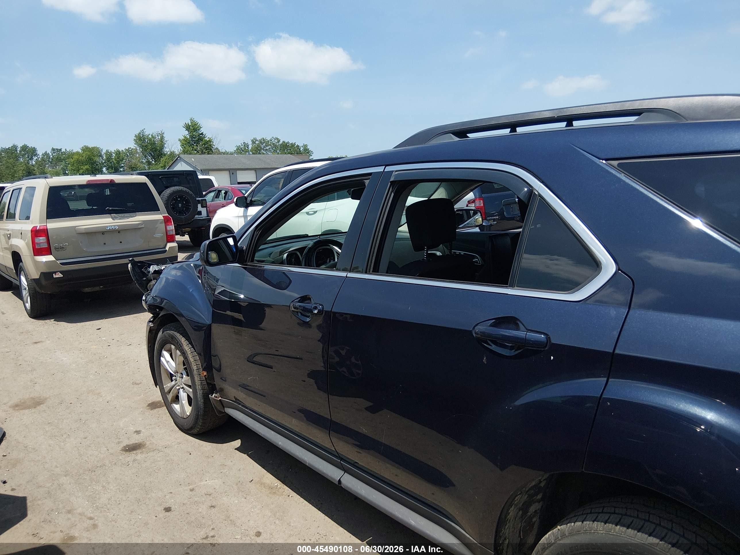 2015 Chevrolet Equinox Lt Navy vin: 2GNALCEK6F6203439