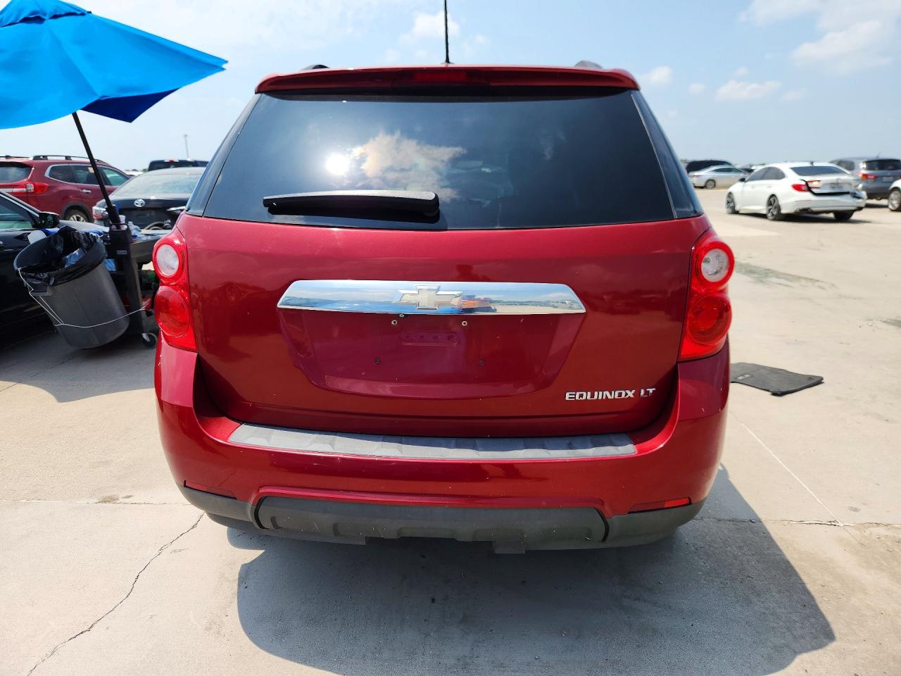 2015 Chevrolet Equinox Lt Maroon vin: 2GNALCEK6F6353227