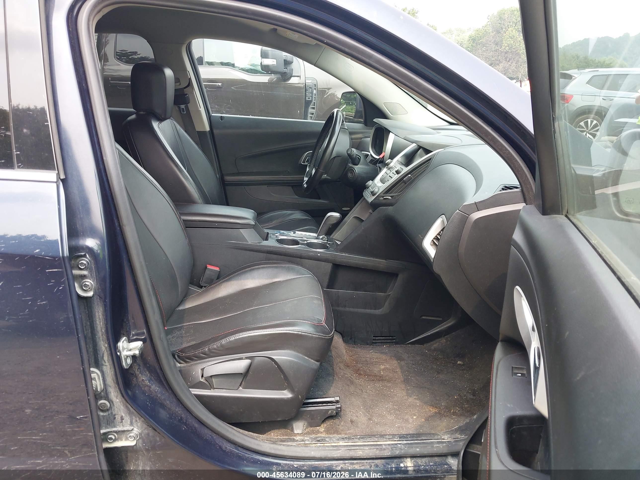 2015 Chevrolet Equinox Lt Blue vin: 2GNALCEK6F6426371