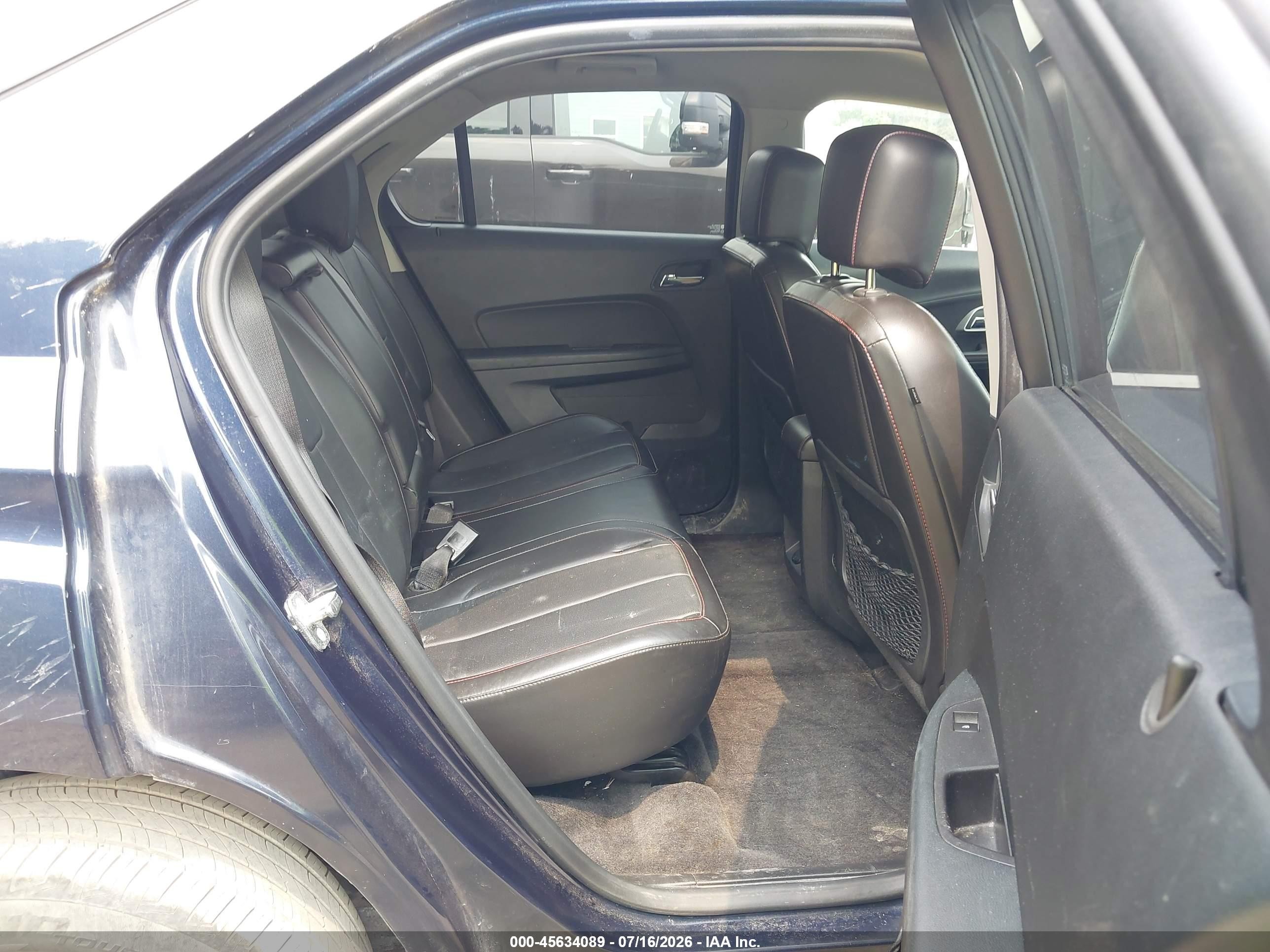 2015 Chevrolet Equinox Lt Blue vin: 2GNALCEK6F6426371