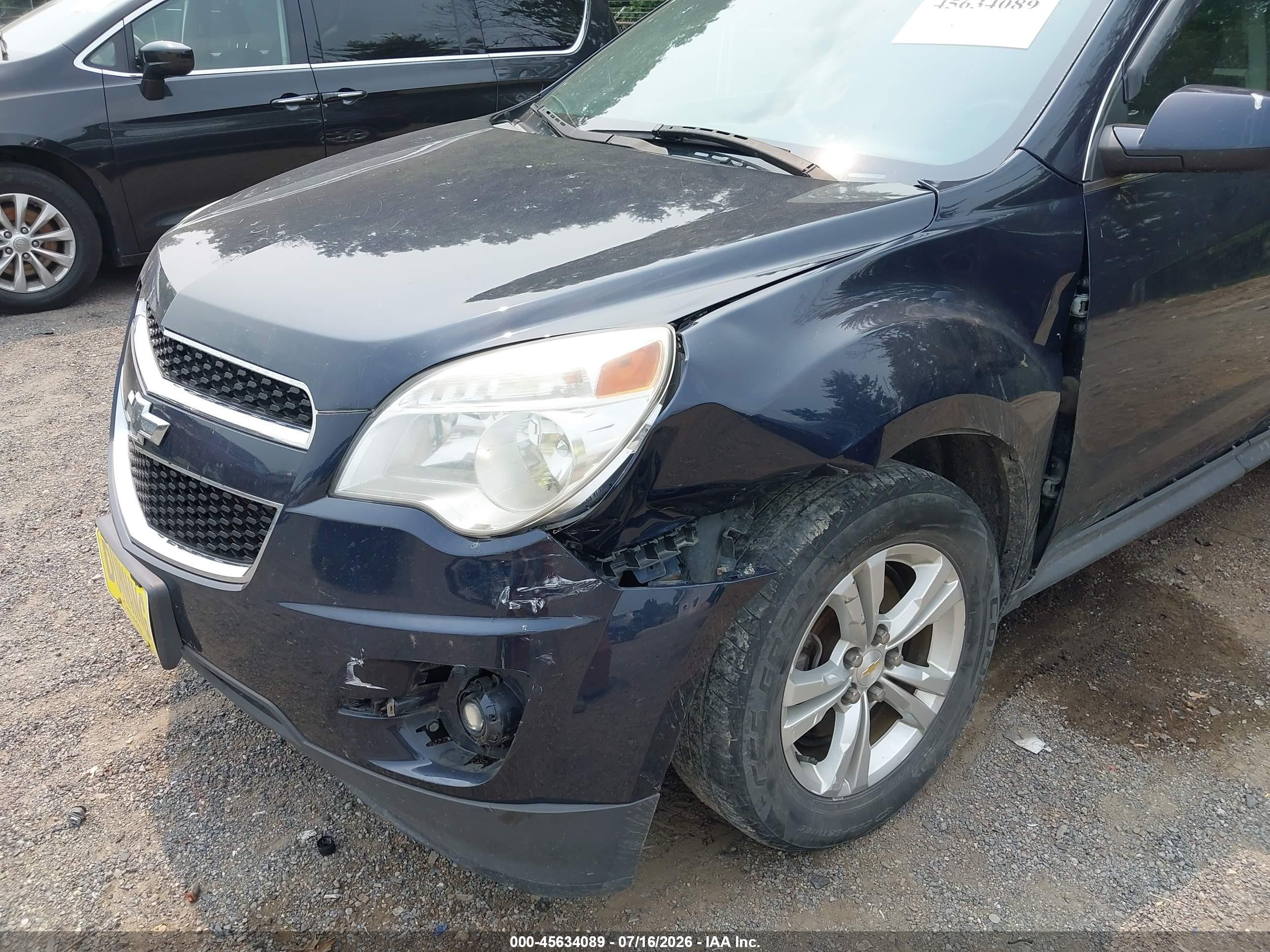 2015 Chevrolet Equinox Lt Blue vin: 2GNALCEK6F6426371