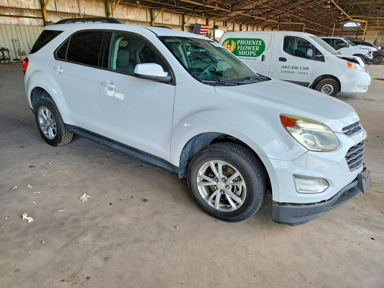 2016 Chevrolet Equinox Lt White vin: 2GNALCEK6G1160171