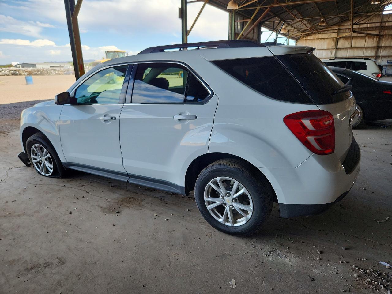2016 Chevrolet Equinox Lt White vin: 2GNALCEK6G1160171