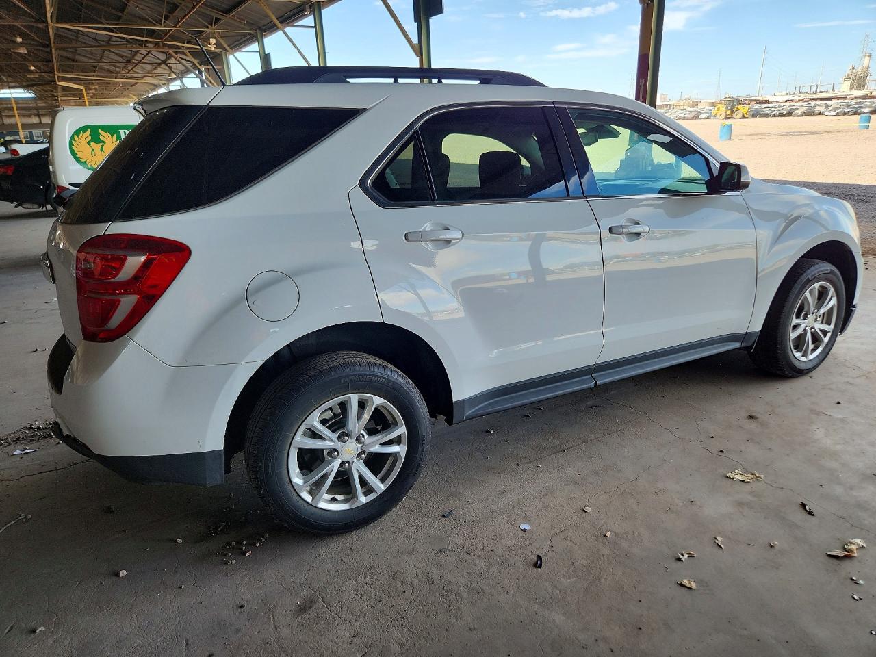 2016 Chevrolet Equinox Lt White vin: 2GNALCEK6G1160171
