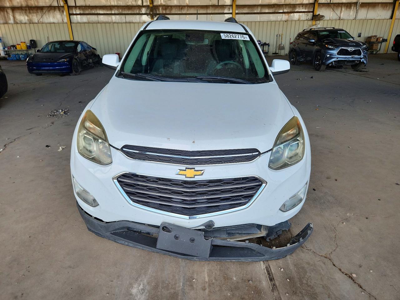 2016 Chevrolet Equinox Lt White vin: 2GNALCEK6G1160171