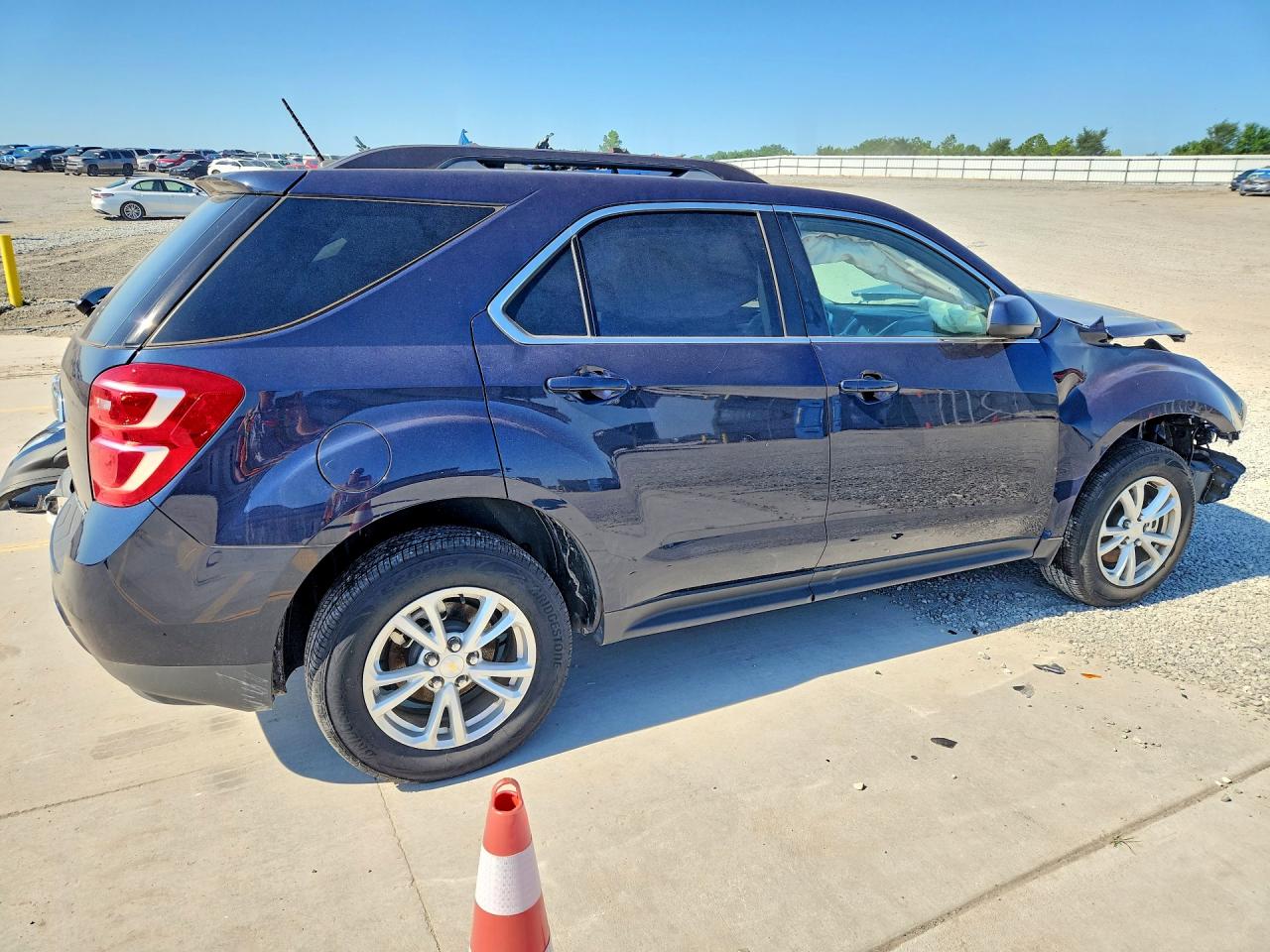 2016 Chevrolet Equinox Lt Blue vin: 2GNALCEK6G1170571
