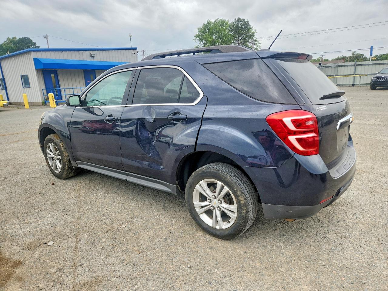 2016 Chevrolet Equinox Lt Синий vin: 2GNALCEK6G6104007