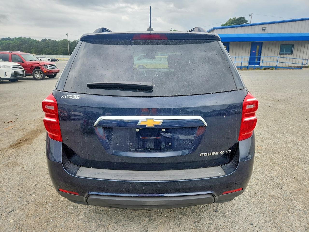2016 Chevrolet Equinox Lt Синий vin: 2GNALCEK6G6104007