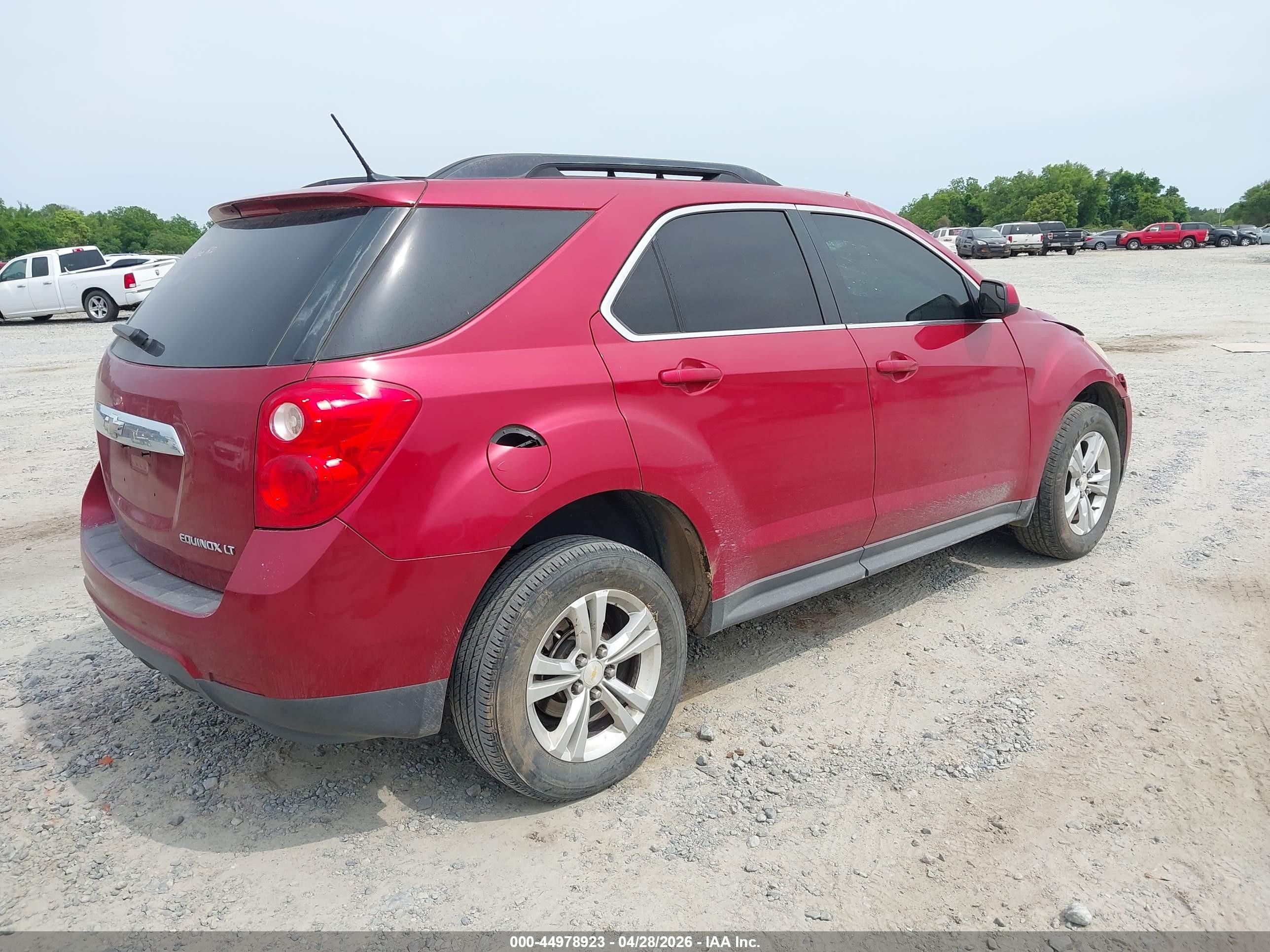 2014 Chevrolet Equinox 2lt Red vin: 2GNALCEK7E6104112