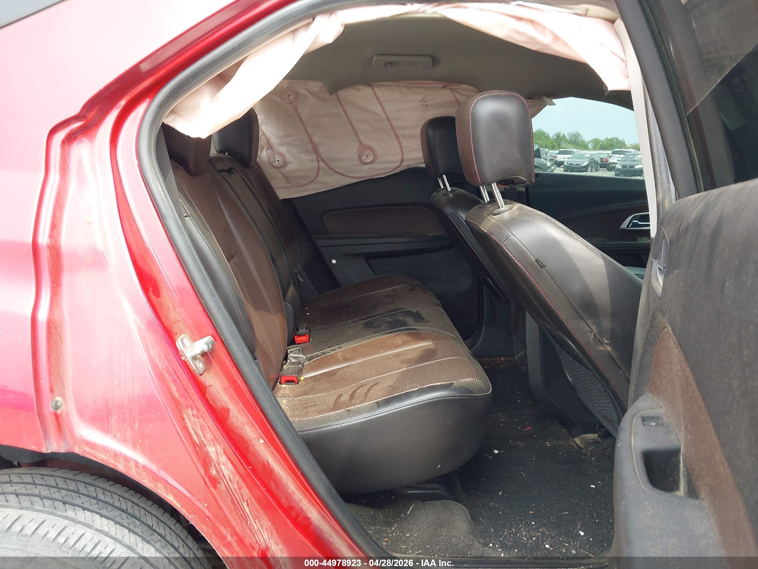 2014 Chevrolet Equinox 2lt Red vin: 2GNALCEK7E6104112