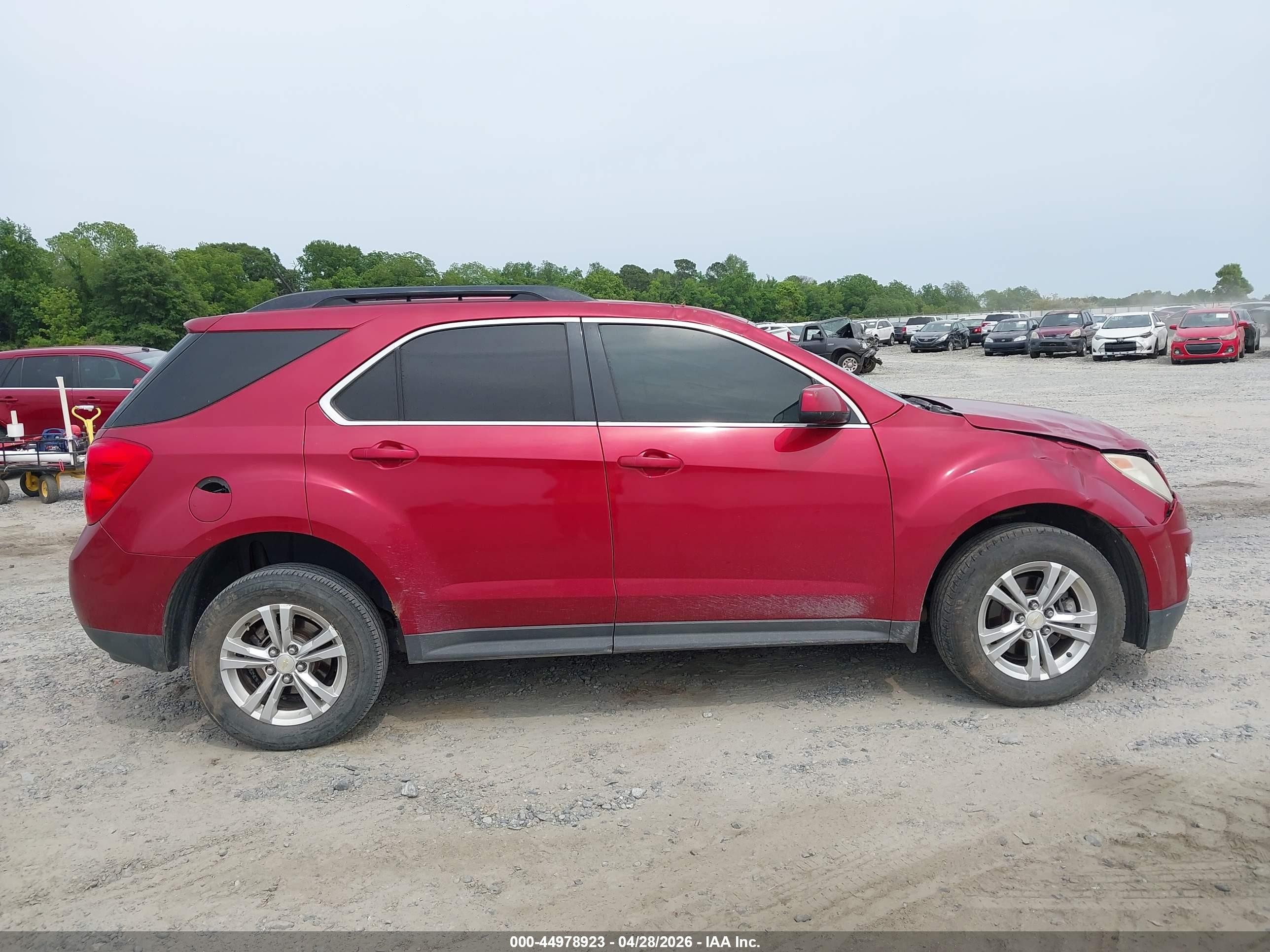 2014 Chevrolet Equinox 2lt Red vin: 2GNALCEK7E6104112