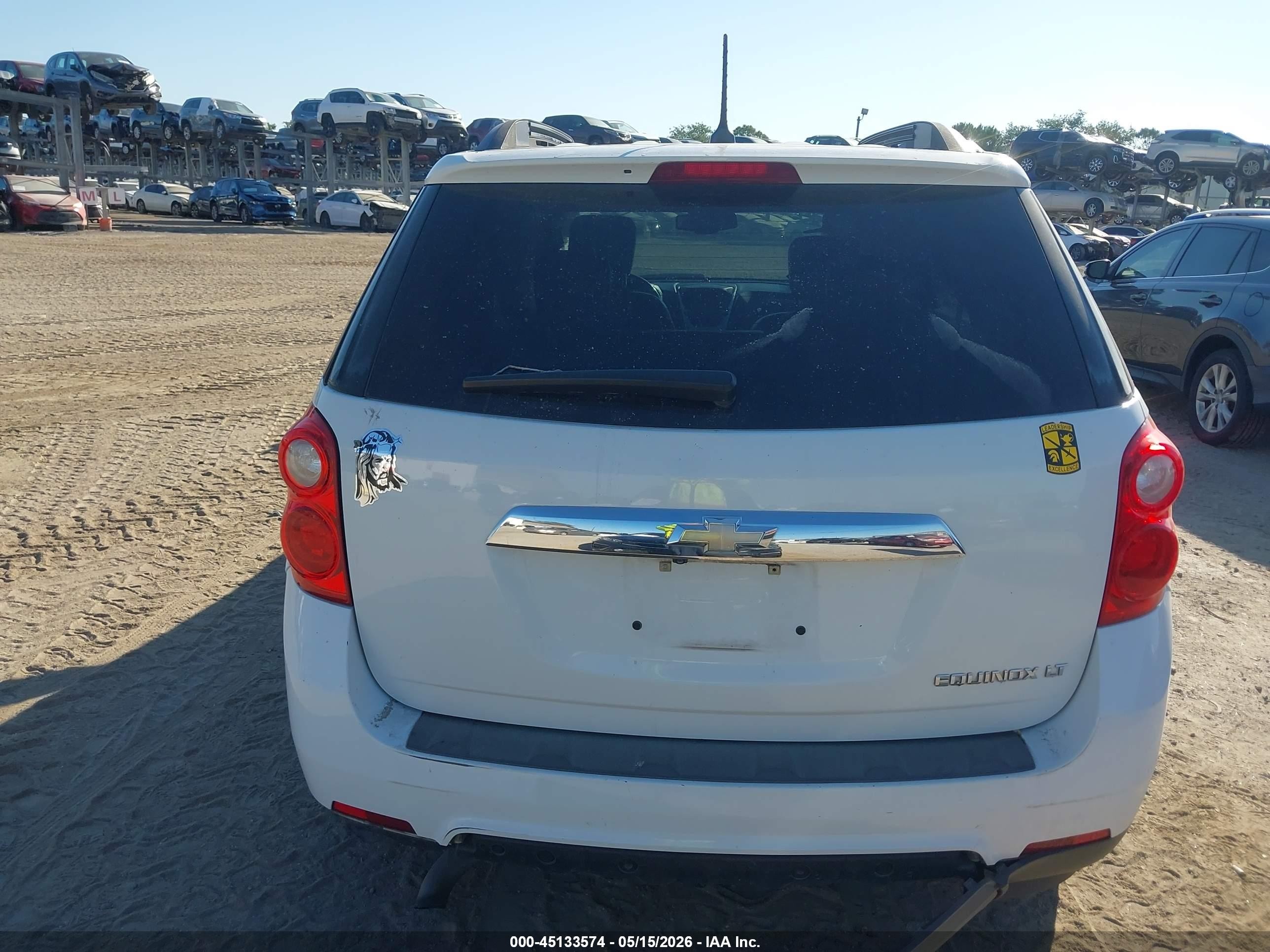 2014 Chevrolet Equinox 2lt White vin: 2GNALCEK7E6107737