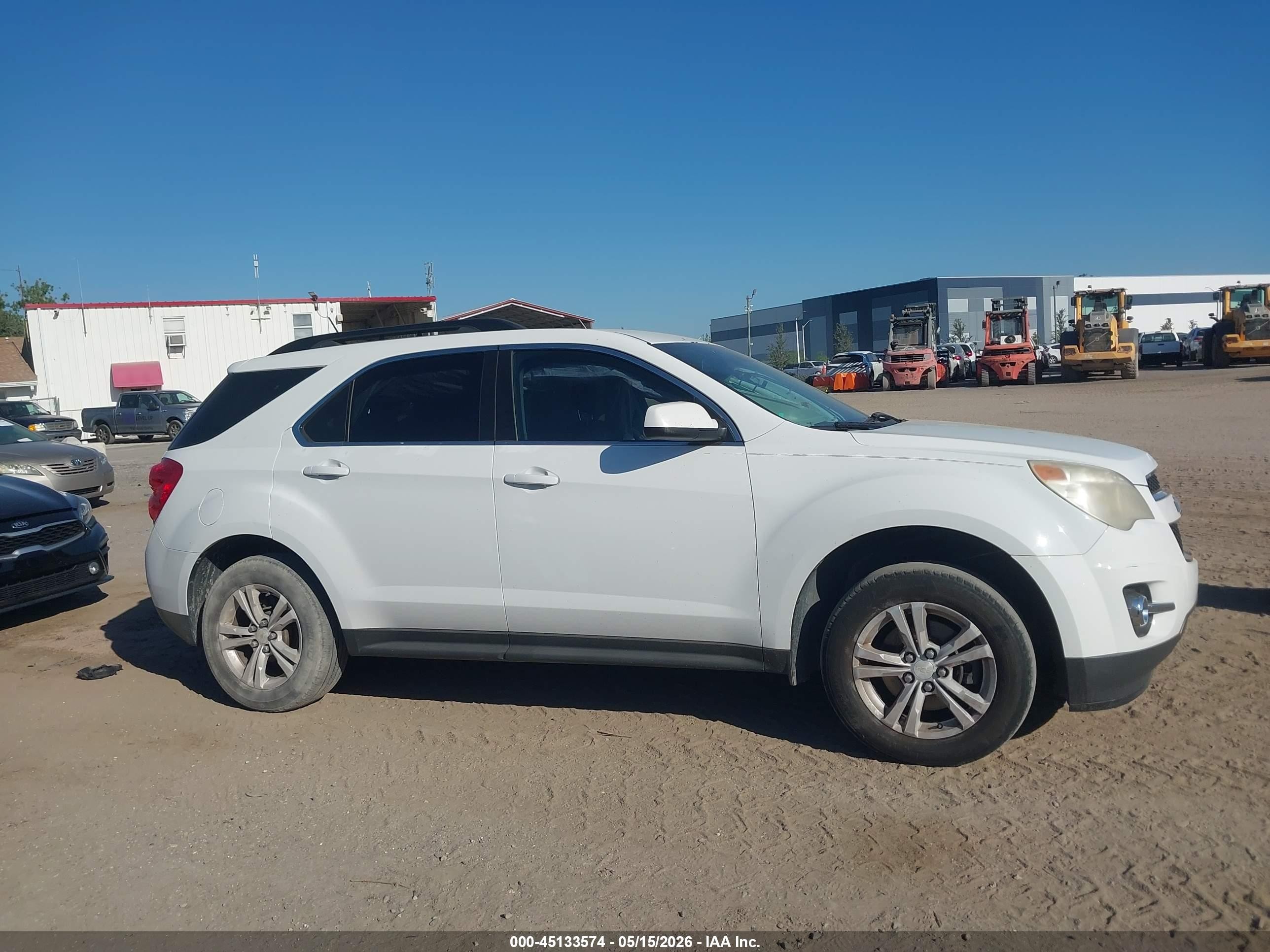 2014 Chevrolet Equinox 2lt White vin: 2GNALCEK7E6107737