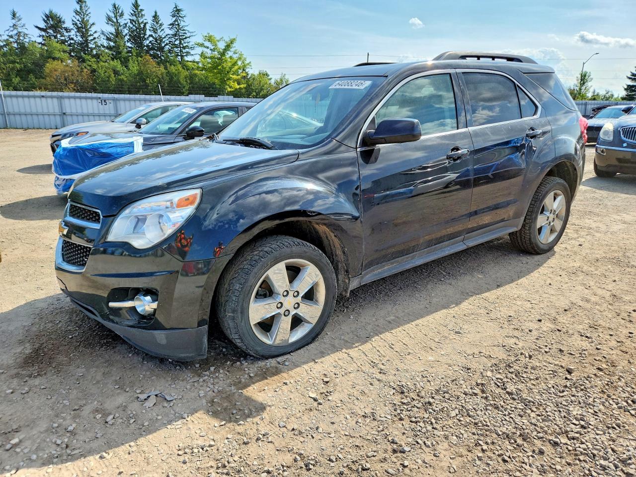 2014 Chevrolet Equinox Lt Black vin: 2GNALCEK7E6312605