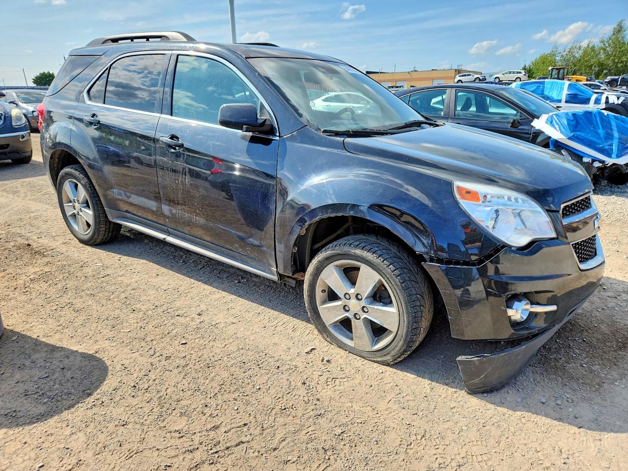 2014 Chevrolet Equinox Lt Black vin: 2GNALCEK7E6312605