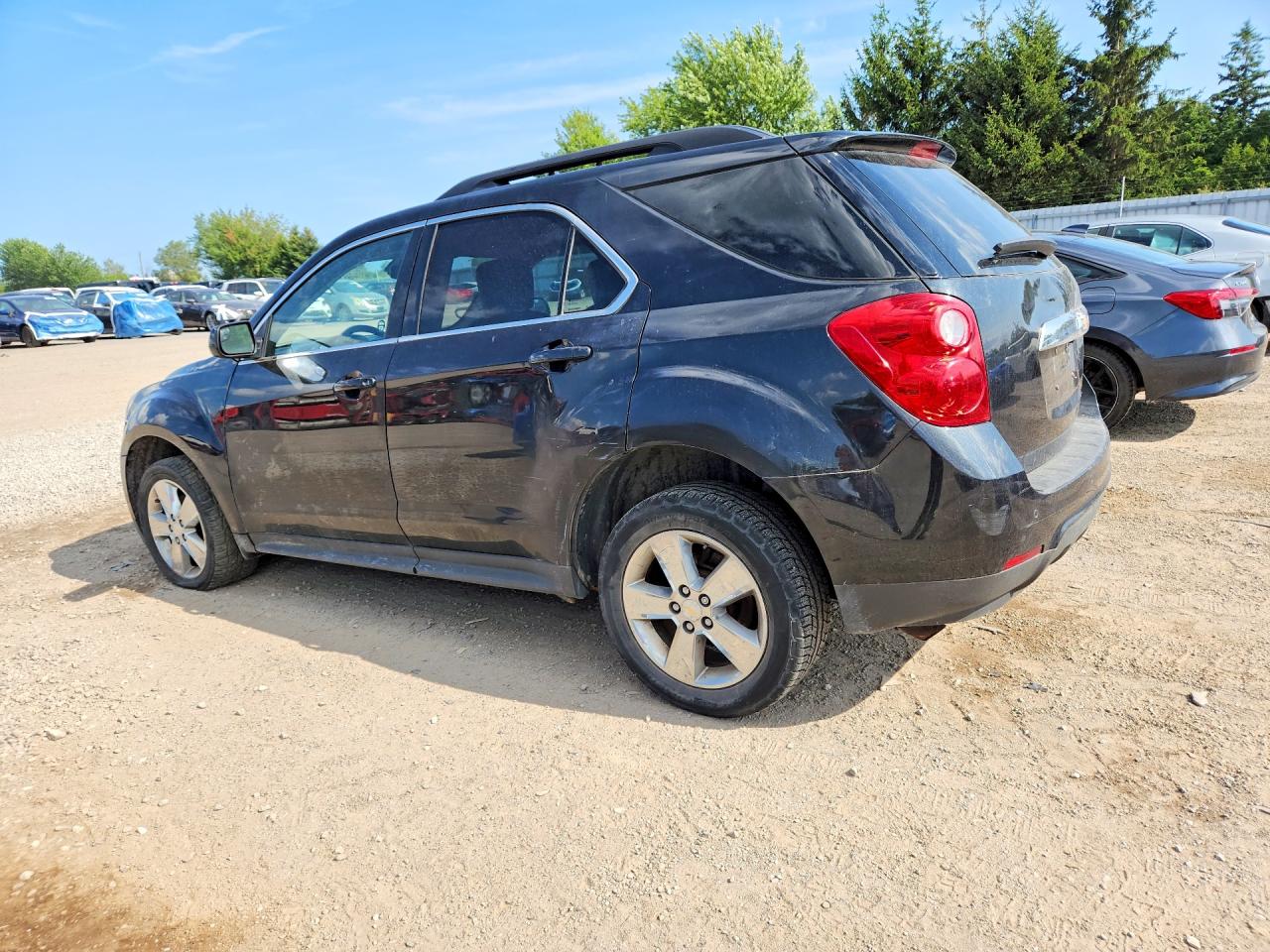 2014 Chevrolet Equinox Lt Black vin: 2GNALCEK7E6312605