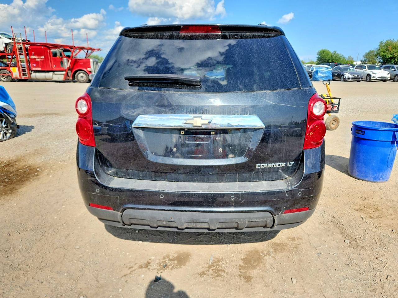 2014 Chevrolet Equinox Lt Black vin: 2GNALCEK7E6312605