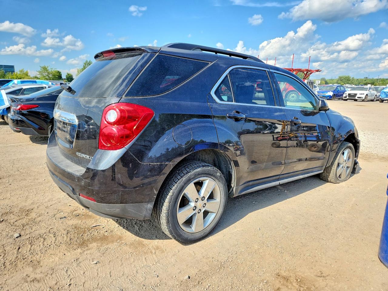 2014 Chevrolet Equinox Lt Black vin: 2GNALCEK7E6312605