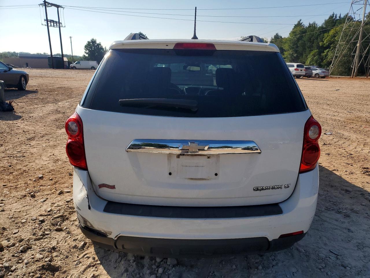 2014 Chevrolet Equinox Lt White vin: 2GNALCEK7E6317559