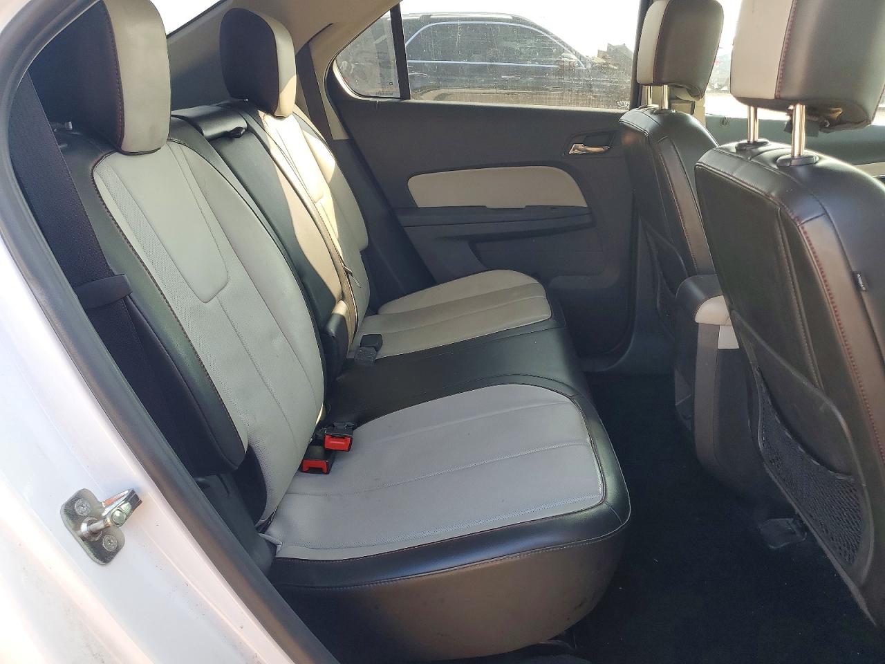 2014 Chevrolet Equinox Lt White vin: 2GNALCEK7E6317559