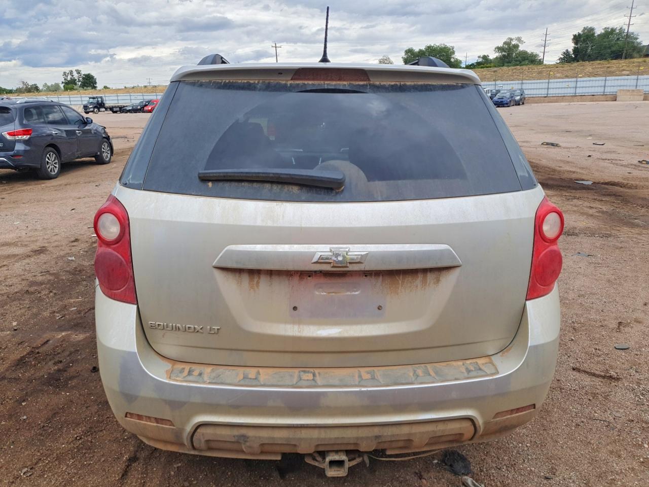 2014 Chevrolet Equinox Lt Silver vin: 2GNALCEK7E6321465