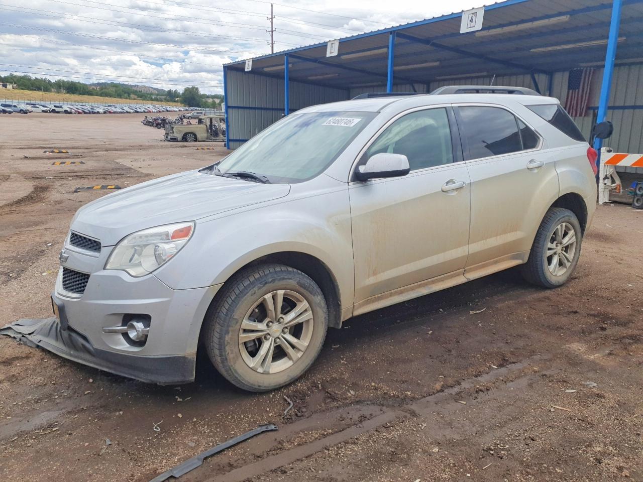 2014 Chevrolet Equinox Lt Silver vin: 2GNALCEK7E6321465