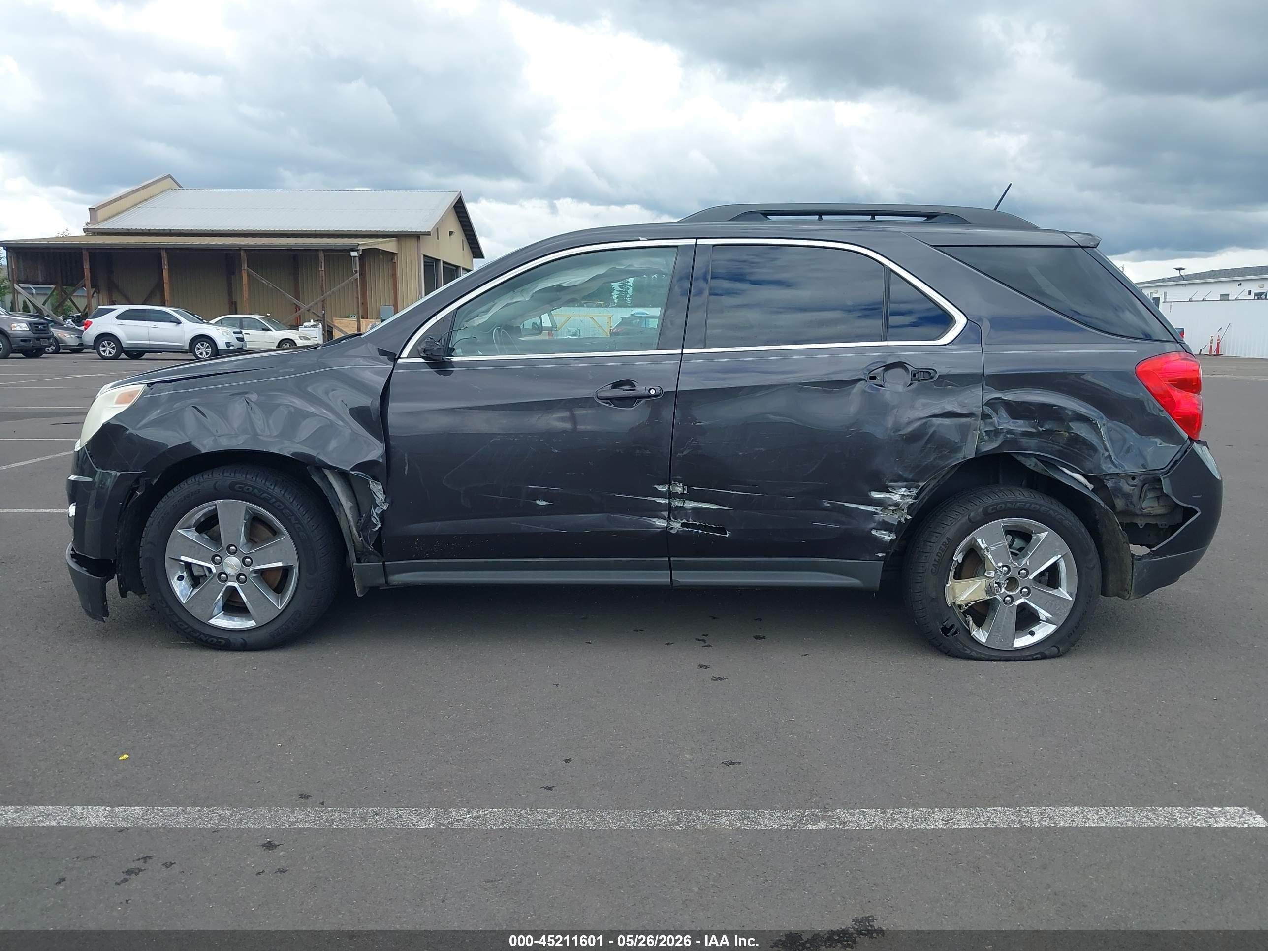 2015 Chevrolet Equinox 2lt Gray vin: 2GNALCEK7F6224249
