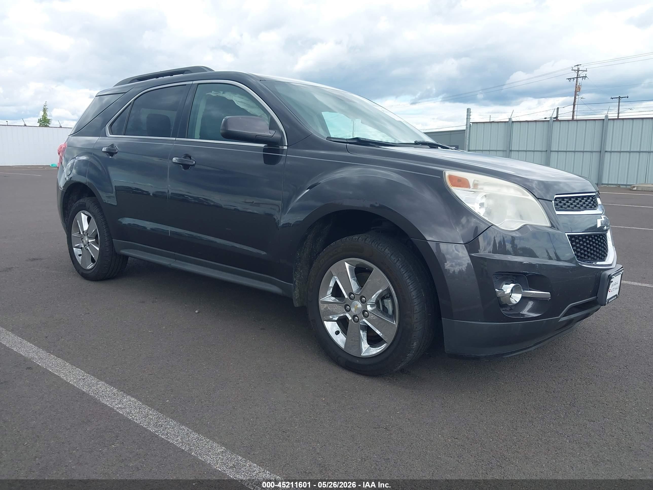 2015 Chevrolet Equinox 2lt Gray vin: 2GNALCEK7F6224249