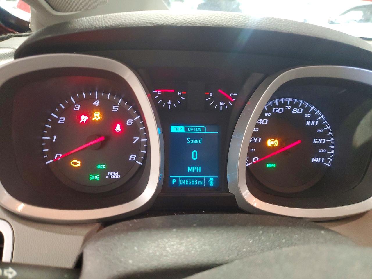 2015 Chevrolet Equinox Lt Red vin: 2GNALCEK7F6331074