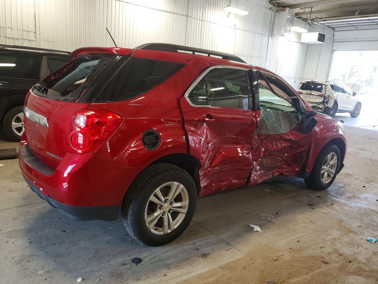 2015 Chevrolet Equinox Lt Red vin: 2GNALCEK7F6331074