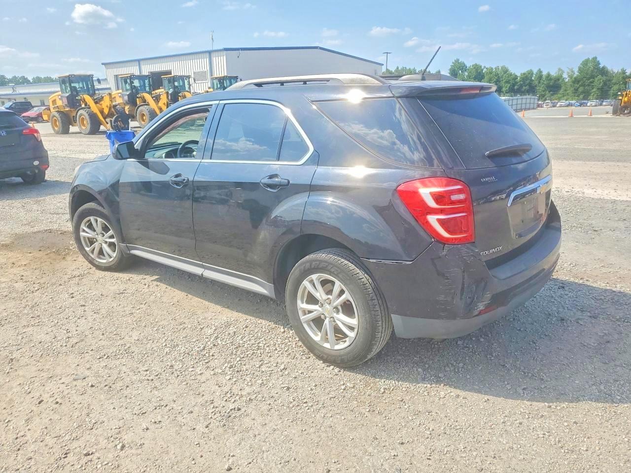 2017 Chevrolet Equinox Lt Черный vin: 2GNALCEK7H6163133