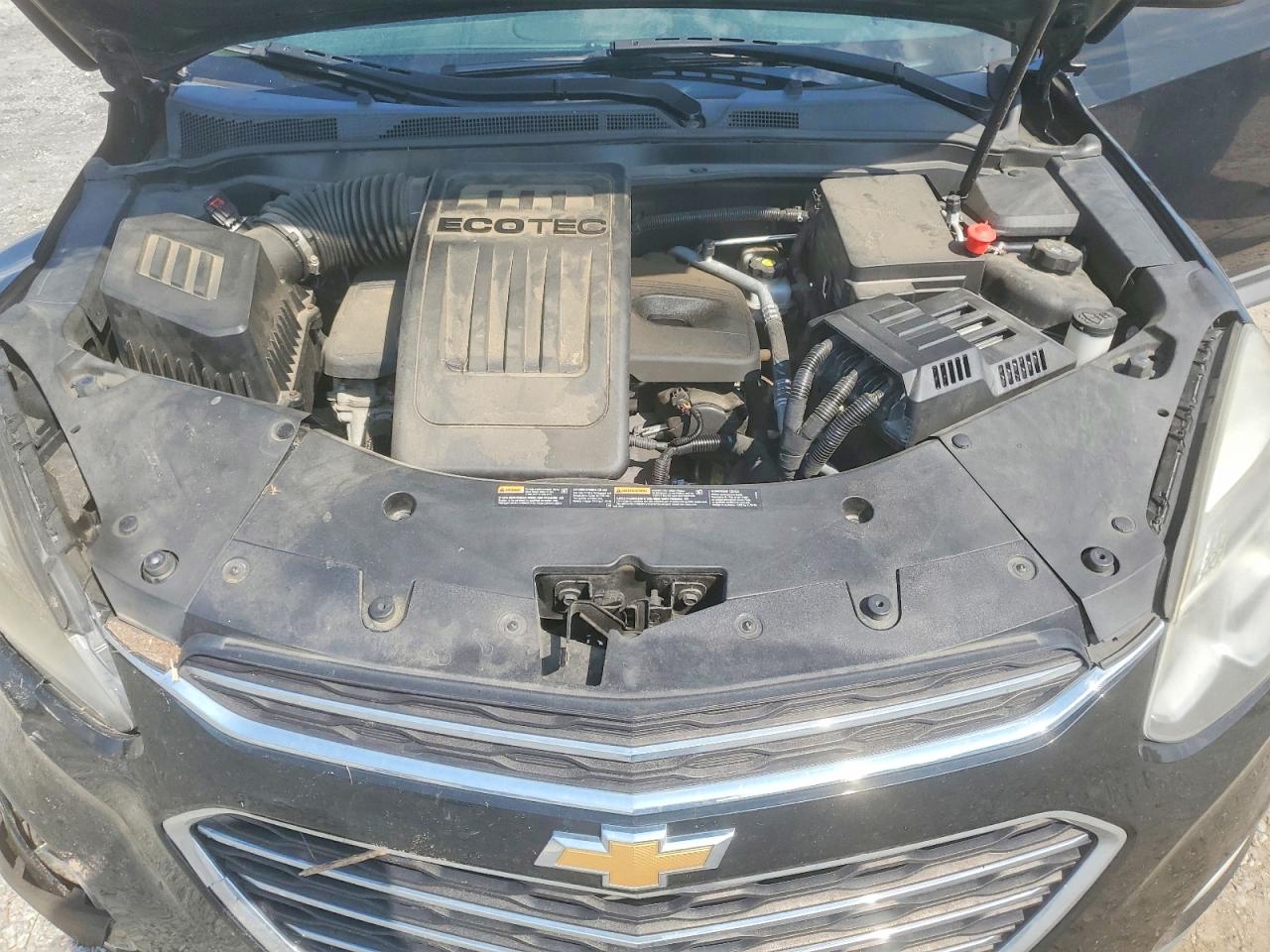 2017 Chevrolet Equinox Lt Черный vin: 2GNALCEK7H6163133