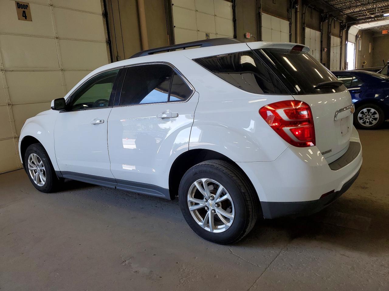 2017 Chevrolet Equinox Lt White vin: 2GNALCEK7H6189750