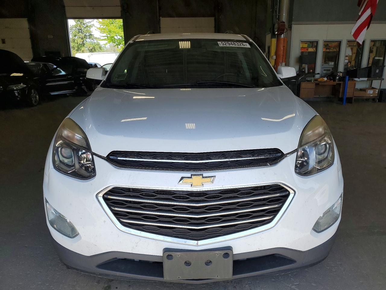 2017 Chevrolet Equinox Lt White vin: 2GNALCEK7H6189750