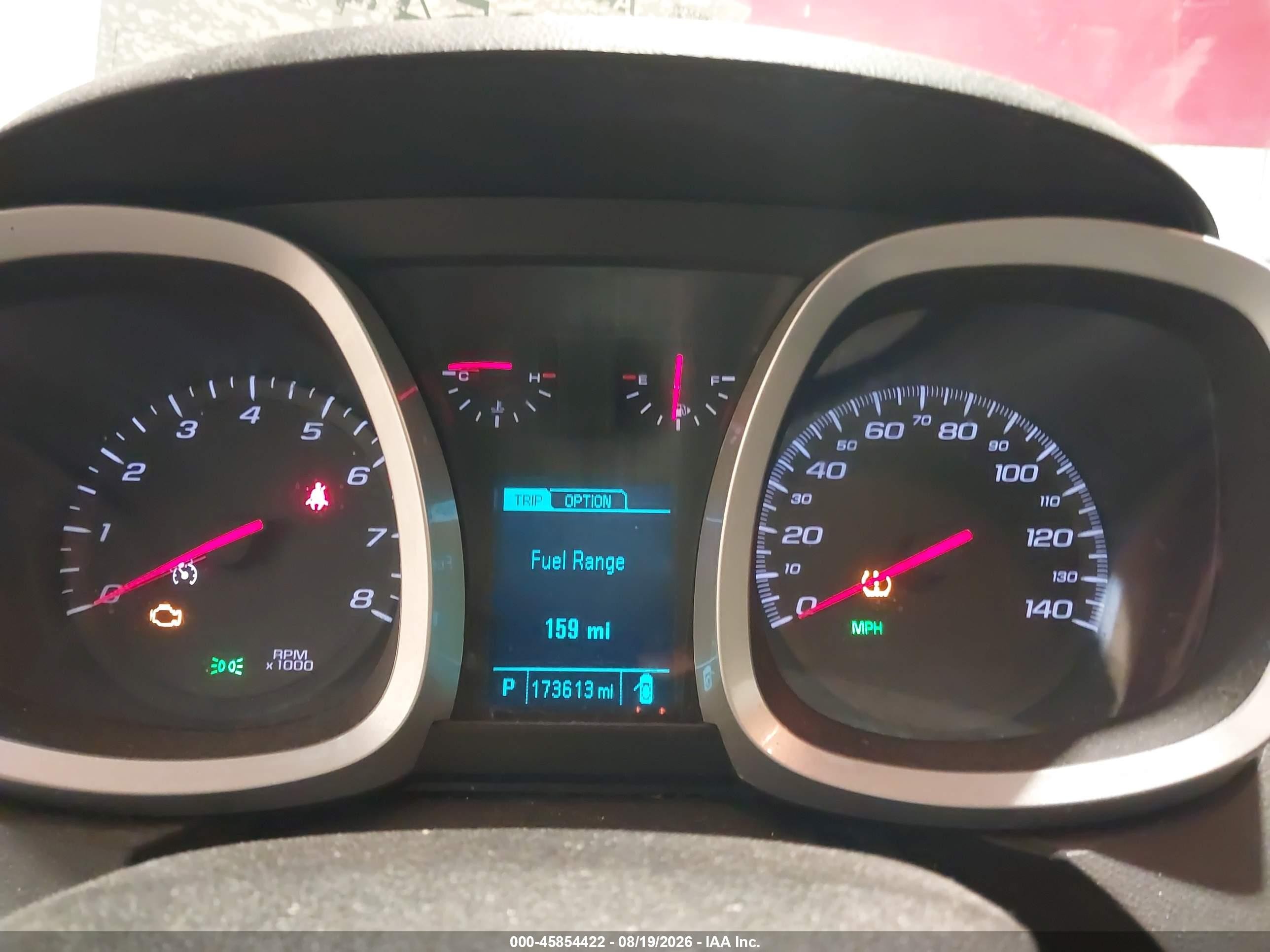 2014 Chevrolet Equinox Lt Red vin: 2GNALCEK8E6158051