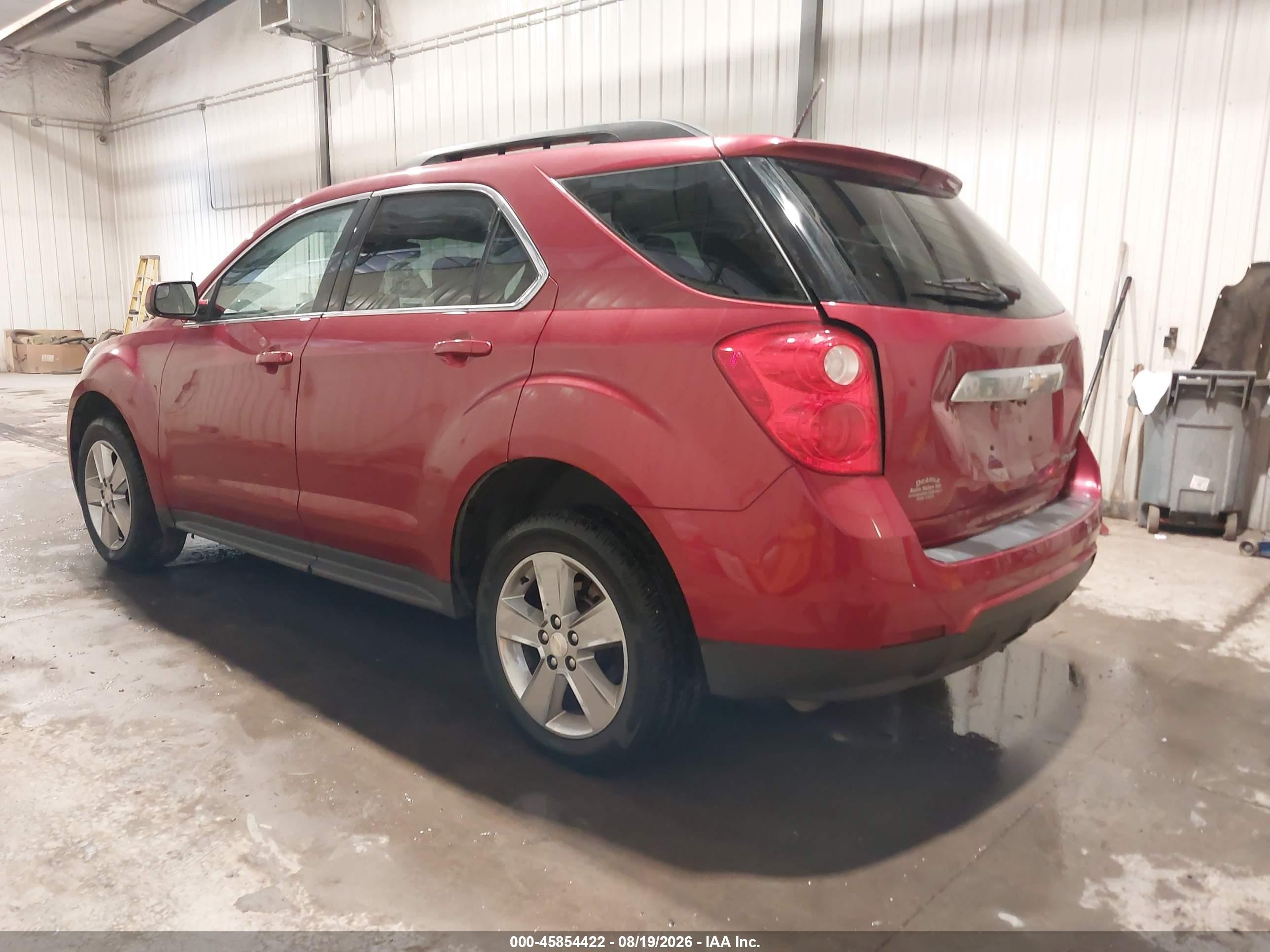 2014 Chevrolet Equinox Lt Red vin: 2GNALCEK8E6158051