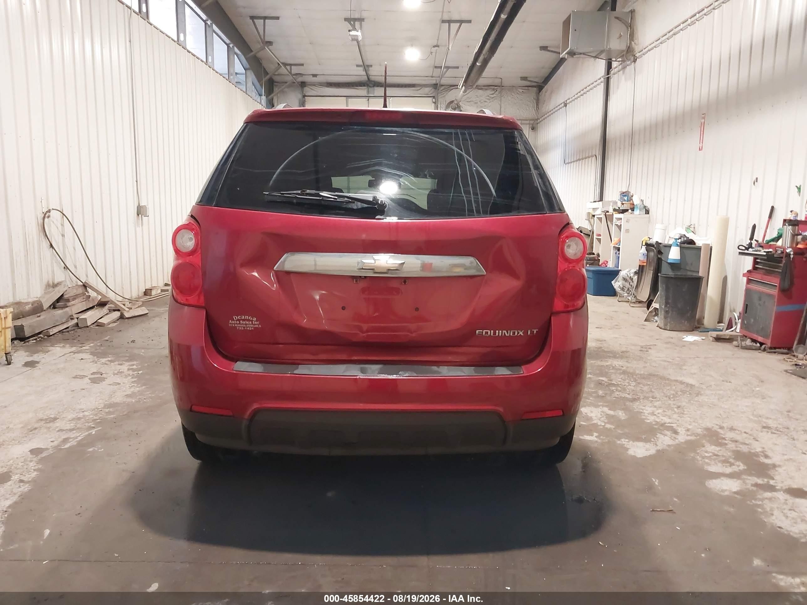 2014 Chevrolet Equinox Lt Red vin: 2GNALCEK8E6158051
