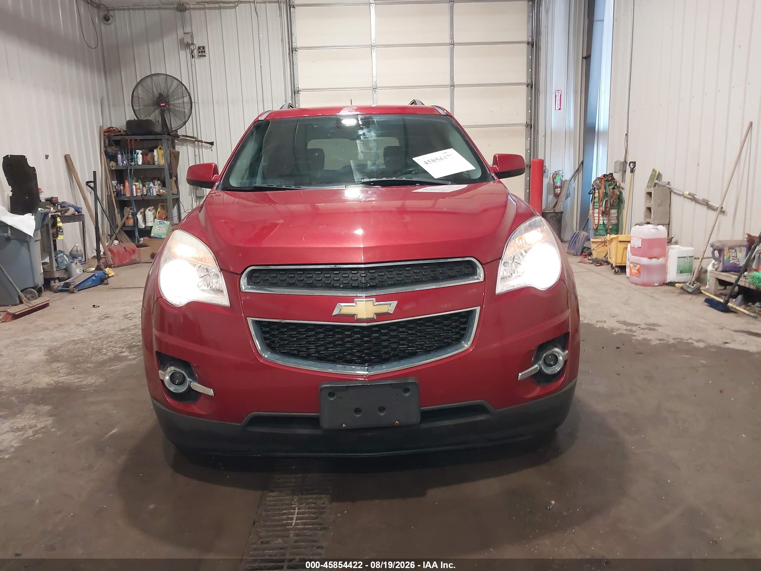2014 Chevrolet Equinox Lt Red vin: 2GNALCEK8E6158051