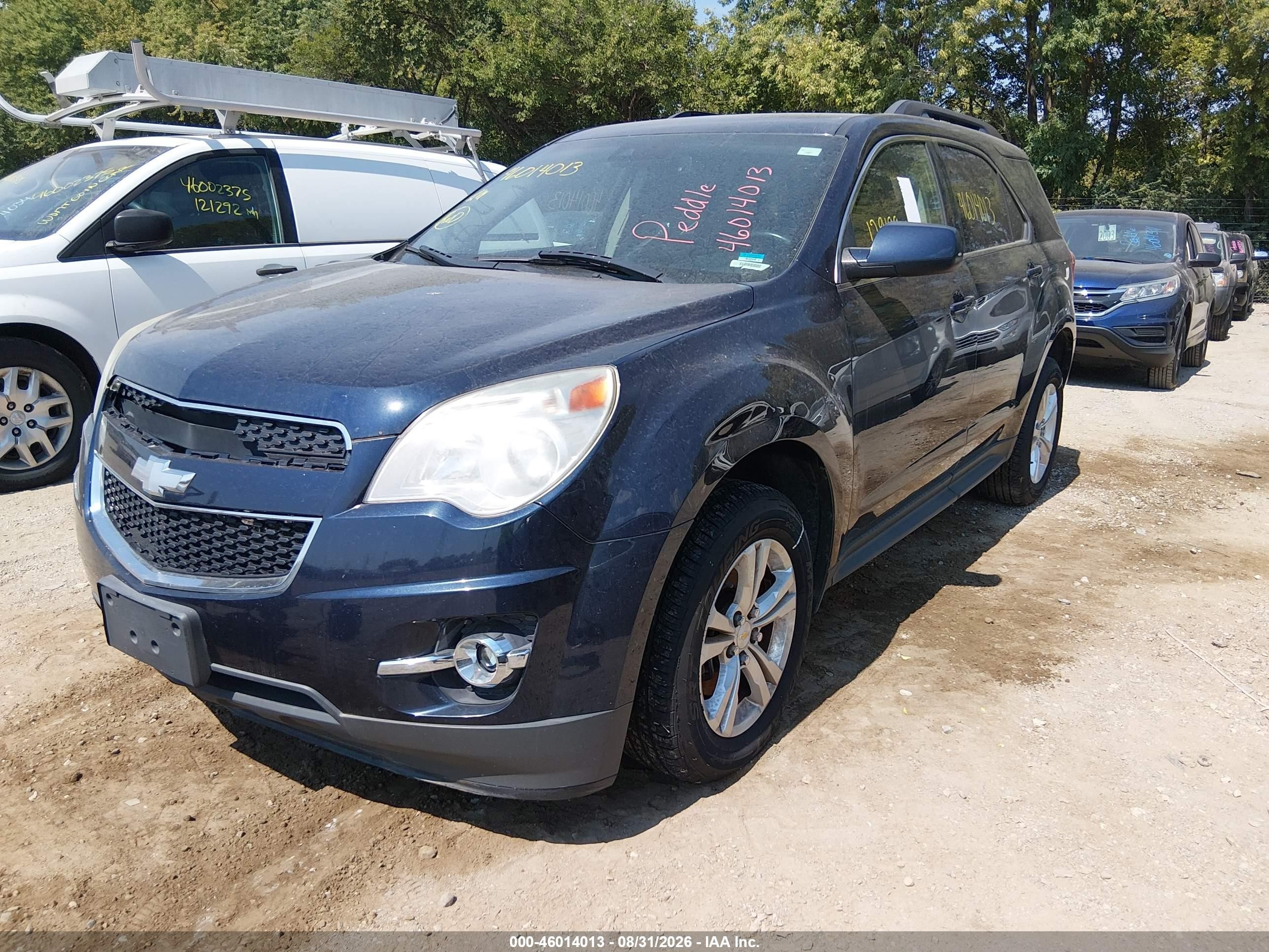 2015 Chevrolet Equinox 2lt Dark Blue vin: 2GNALCEK8F1132211