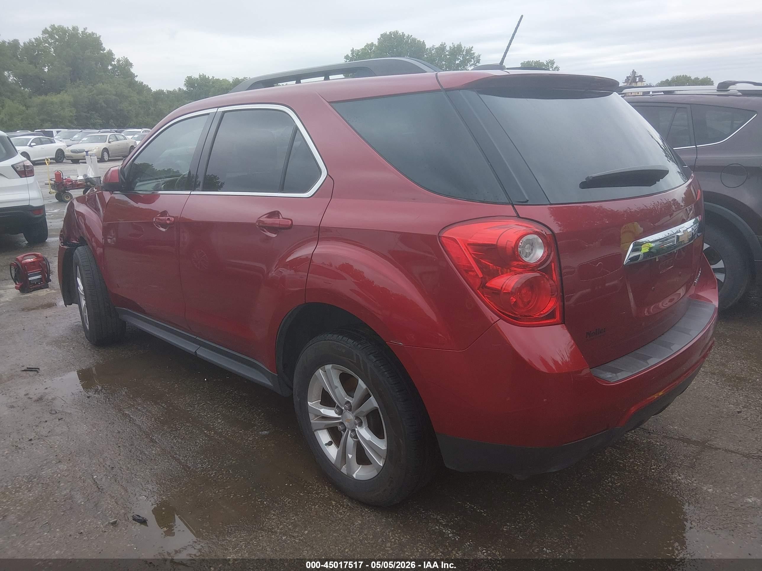 2015 Chevrolet Equinox 2lt Красный vin: 2GNALCEK8F1162745