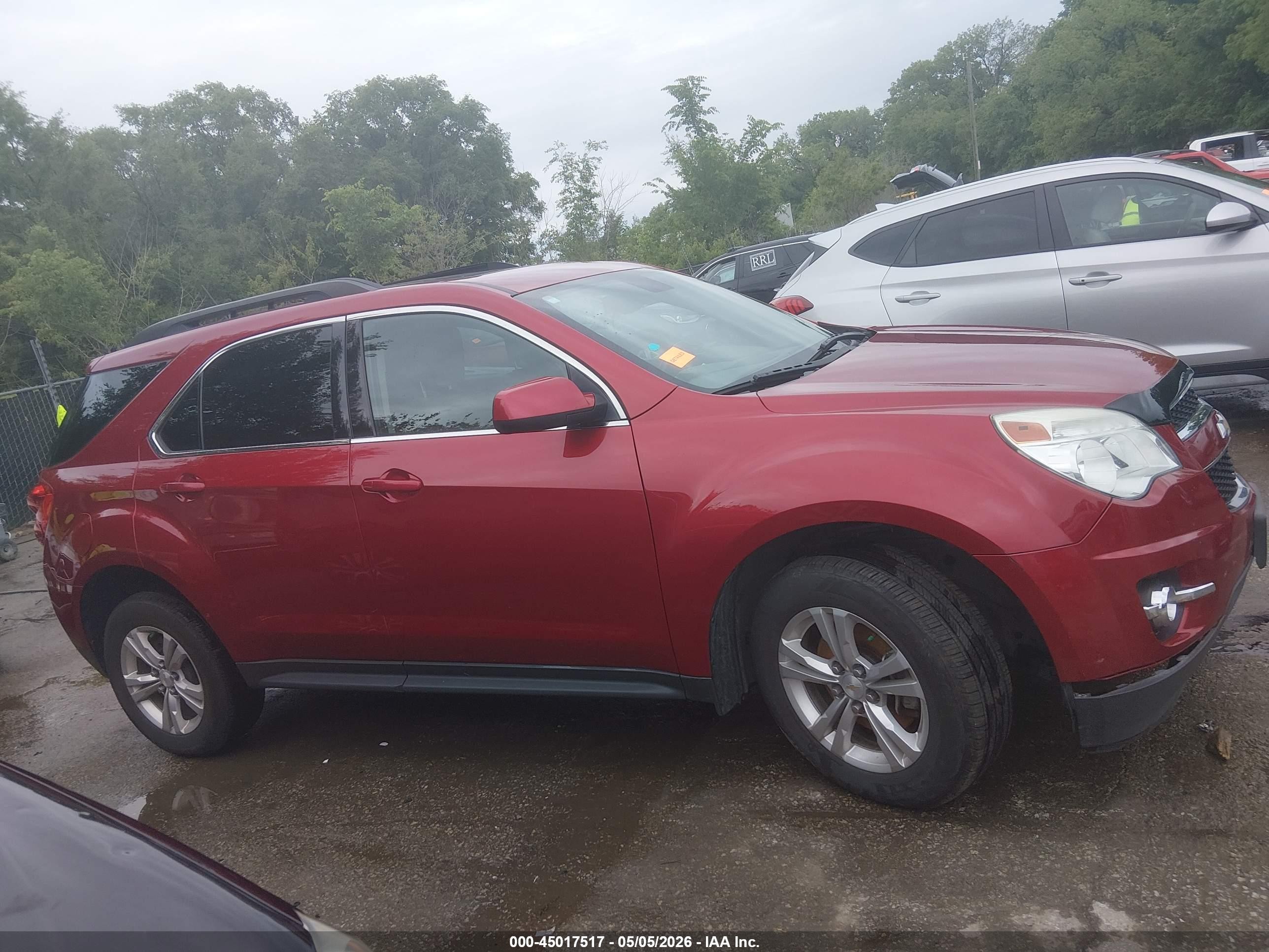 2015 Chevrolet Equinox 2lt Красный vin: 2GNALCEK8F1162745