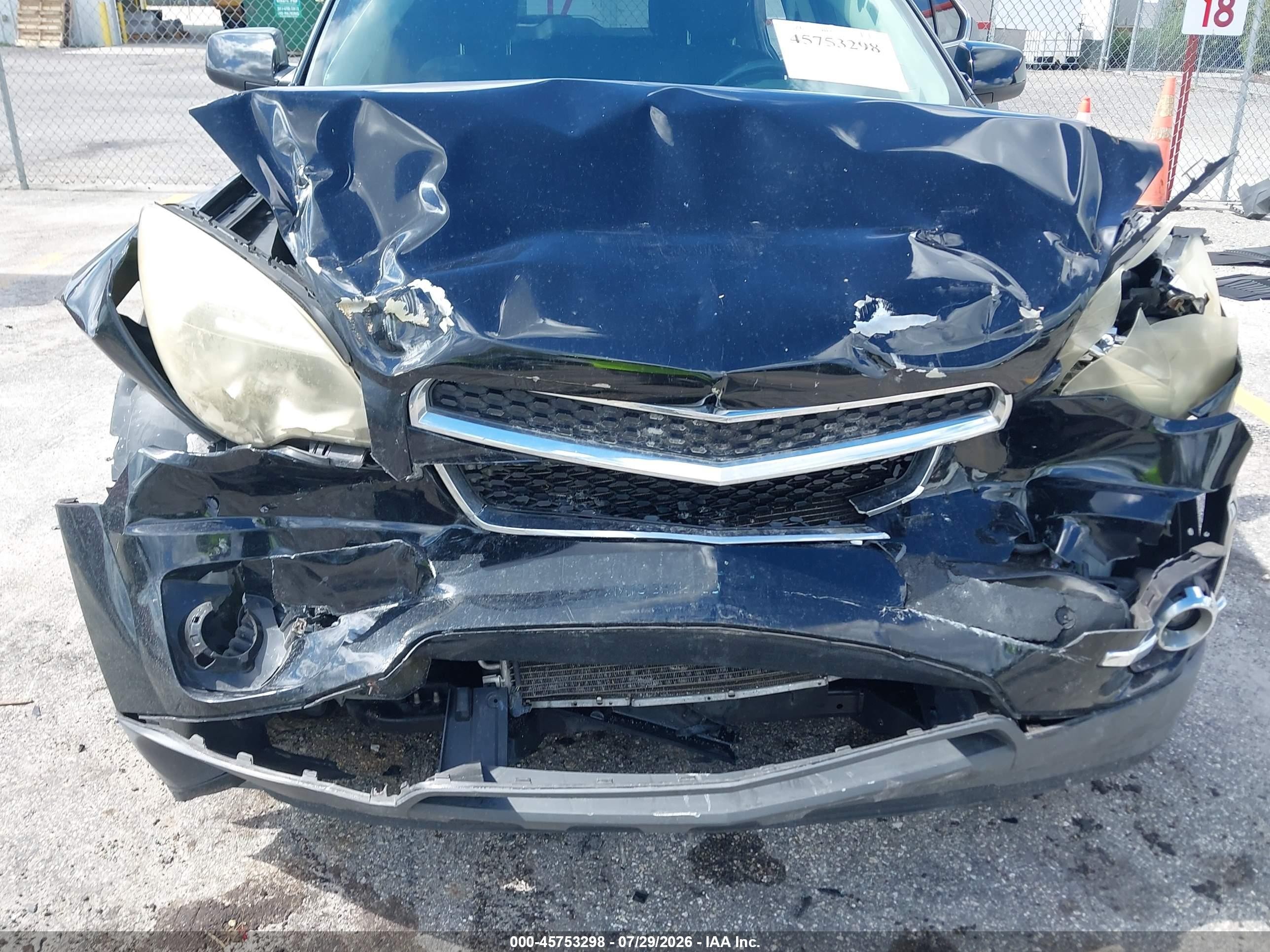 2015 Chevrolet Equinox Lt Black vin: 2GNALCEK8F6221277